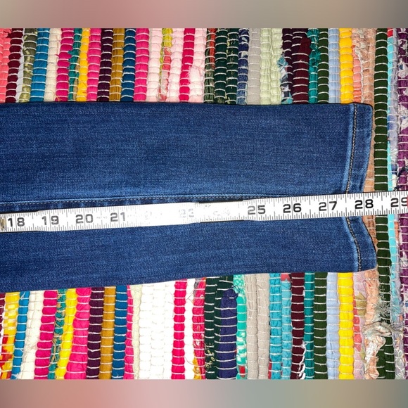 Madewell 10” High Rise Skinny Jeans Women’s Size 26 | Dark Wash Denim - Picture 5 of 8